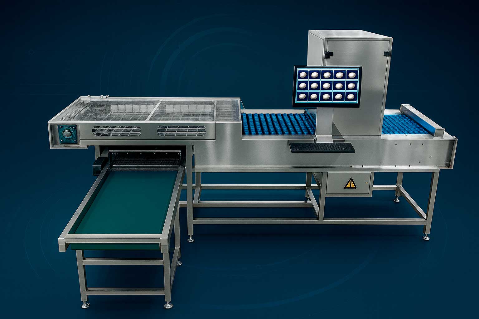 Detectores AI de defectos de huevo — Catálogo ZENYER